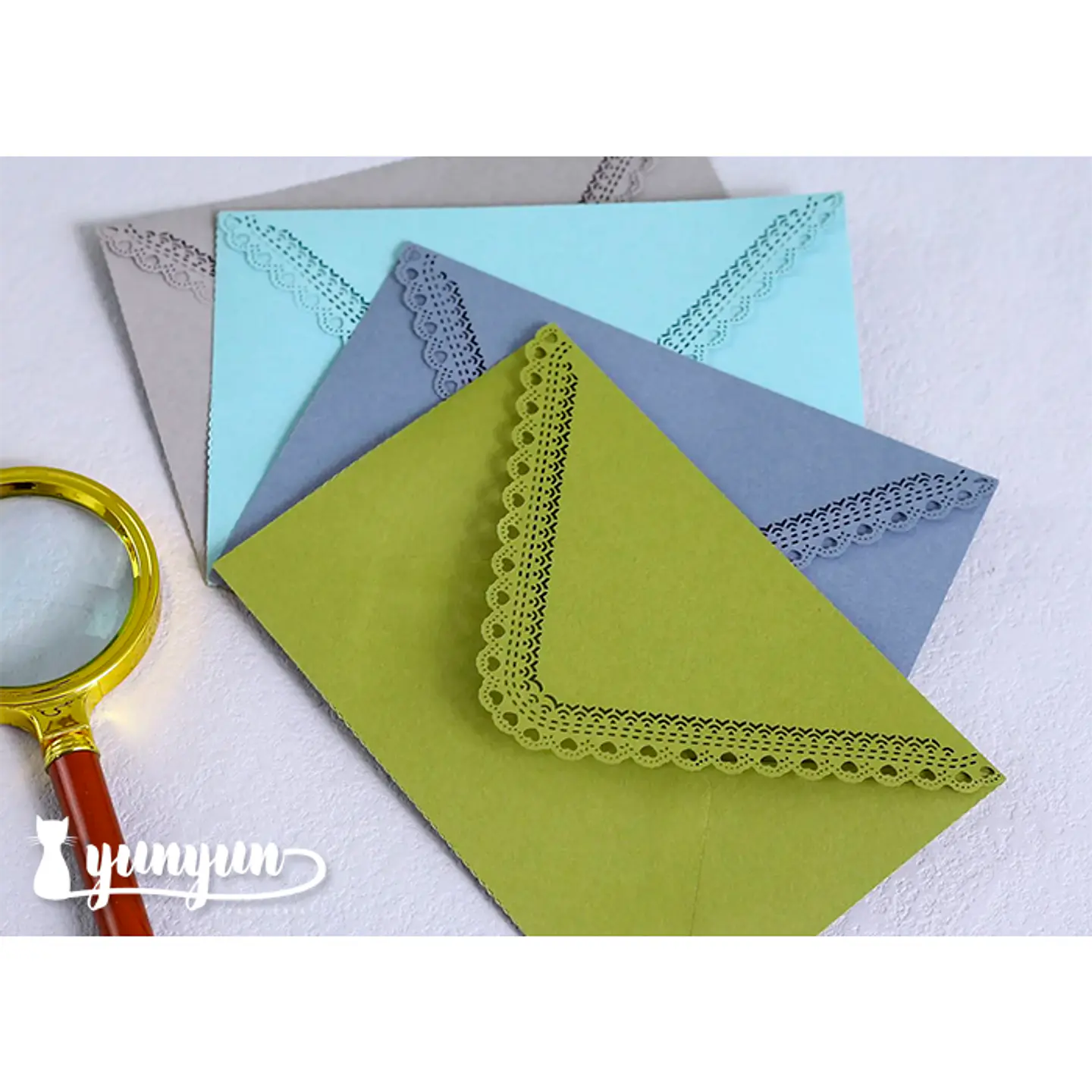 Set Sobres Corazones - 5 pzas 3