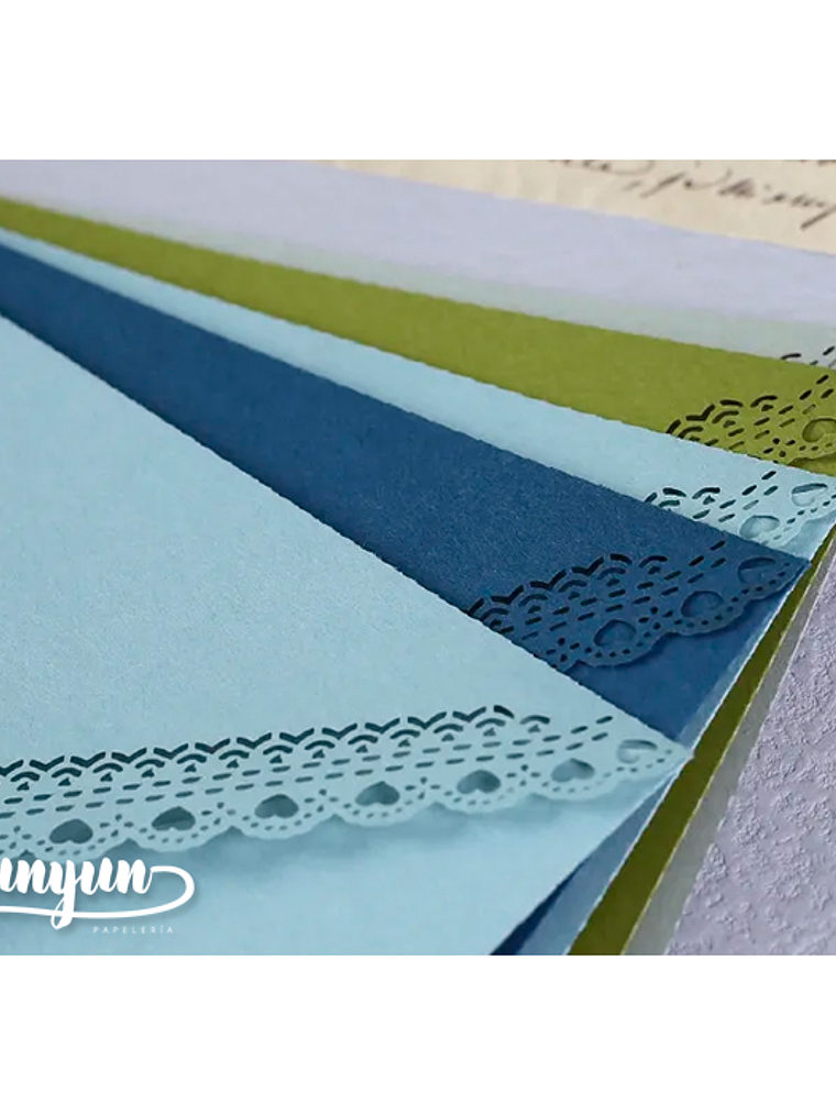 Set Sobres Corazones - 5 pzas 5