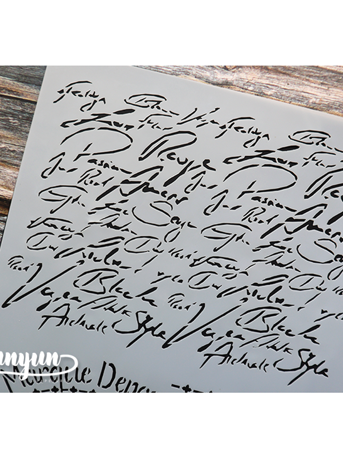 Stencil Vintage (A4) - 1 pza 2