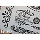 Stencil Home Sweet Home (A4) - 1 pza - Miniatura 3