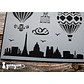 Stencil Hot Air Balloon (A4) - 1 pza - Miniatura 4