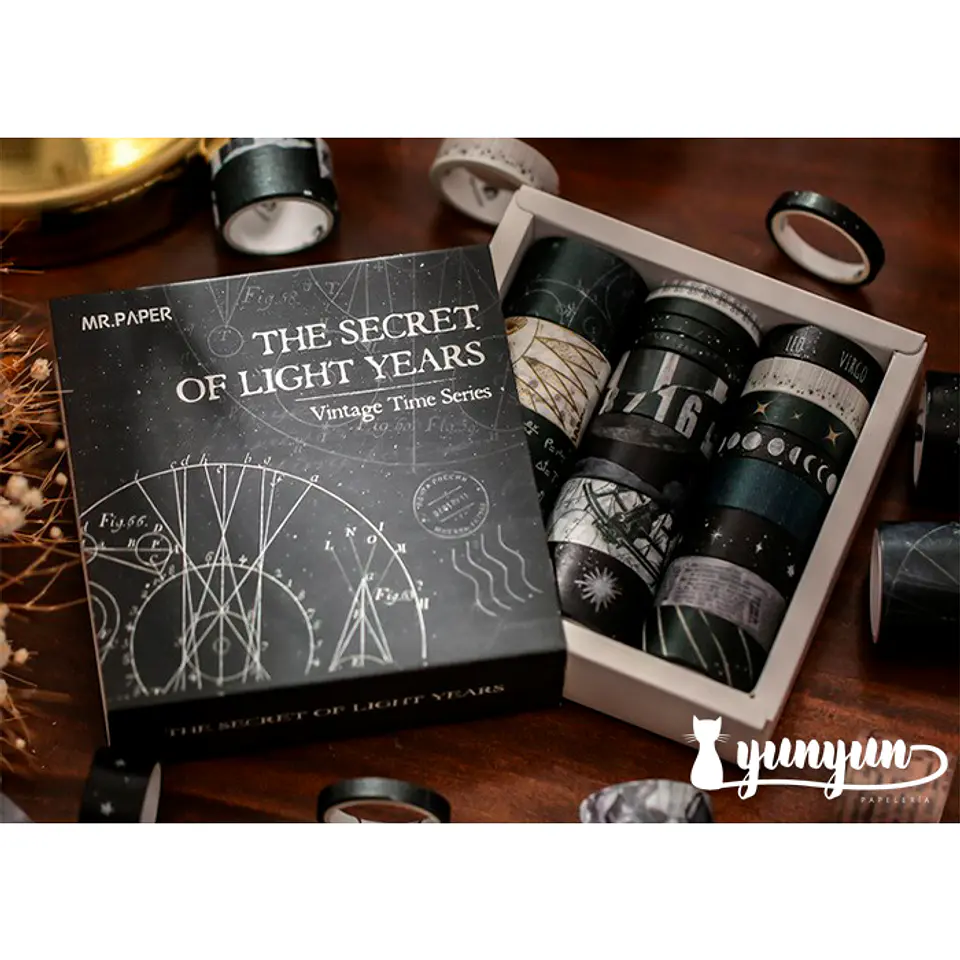Set Washi The Secret Of Light Years - 20 pzas 1