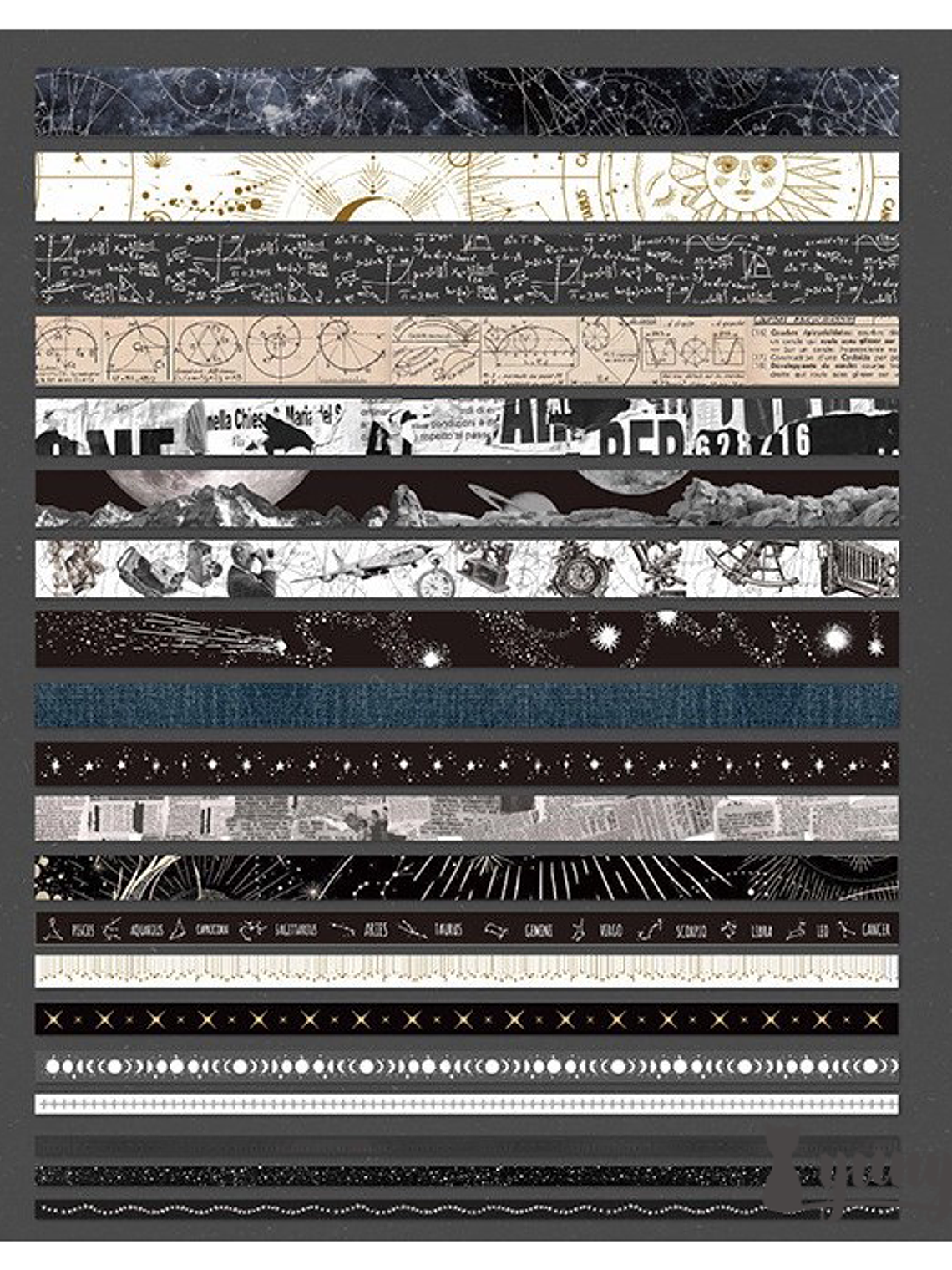 Set Washi The Secret Of Light Years - 20 pzas 3