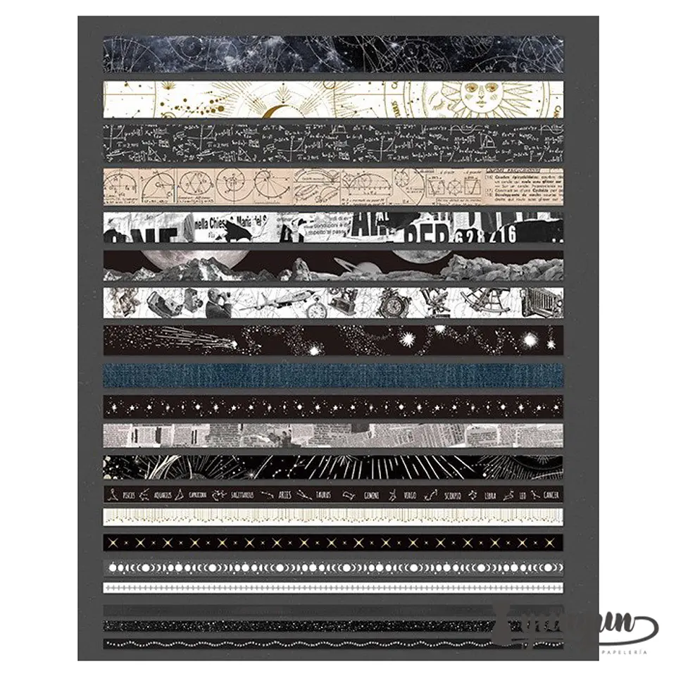 Set Washi The Secret Of Light Years - 20 pzas 3