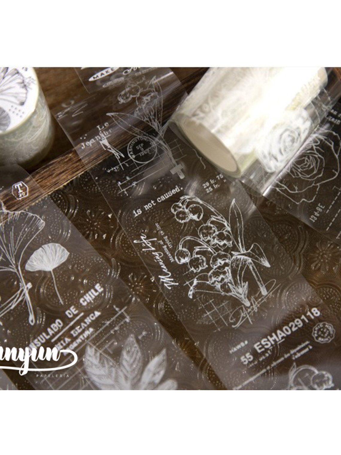 Washi Tapes Lace Botánica - 5,6cm 4