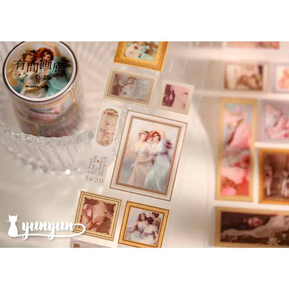 Washi Tapes Art Master Pieces - 5,5cm 4