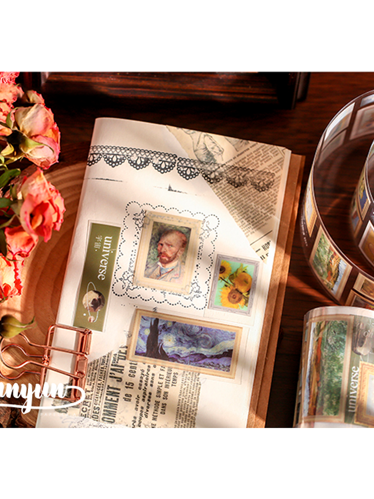 Washi Tapes Art Master Pieces - 5,5cm 6