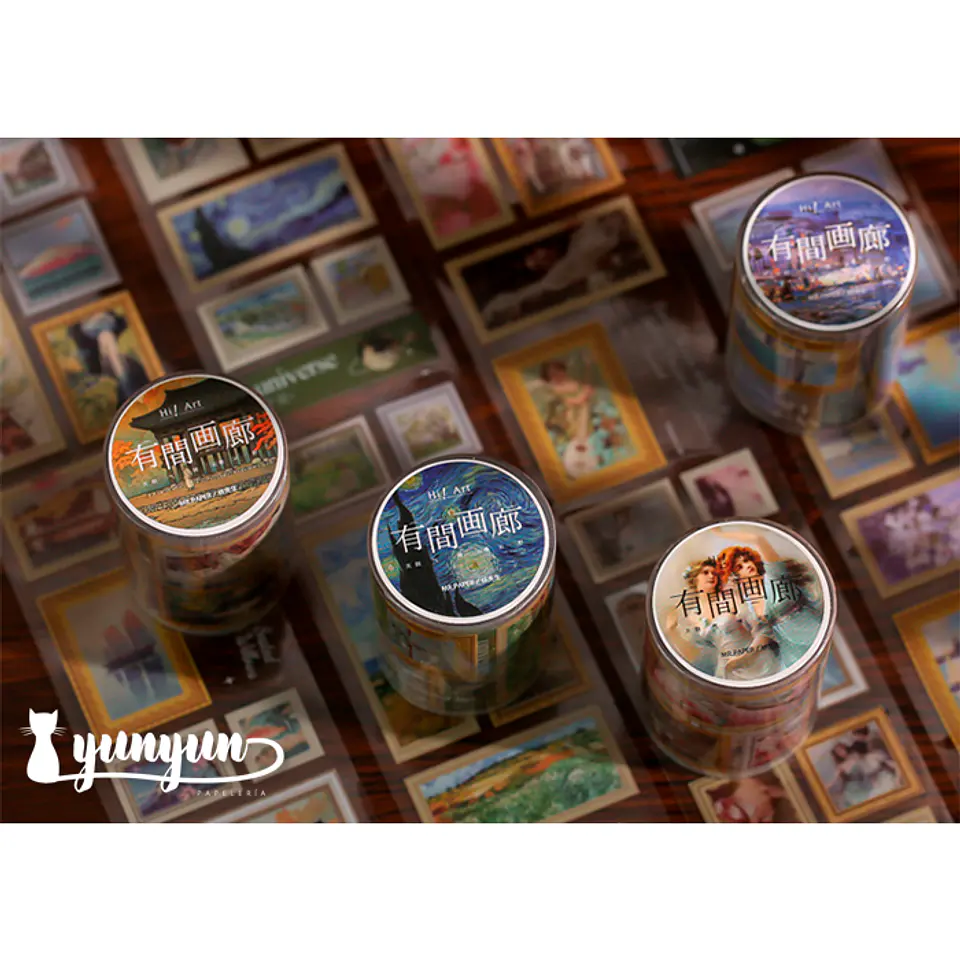Washi Tapes Art Master Pieces - 5,5cm 1