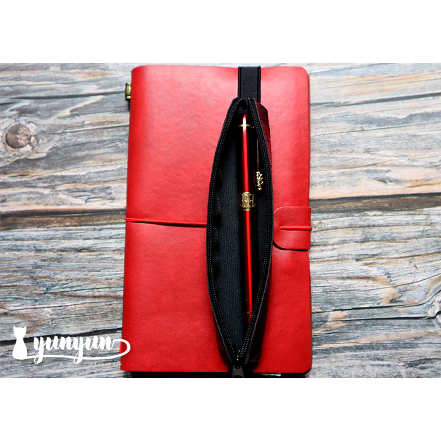 Estuche con elástico Individual - Negro 4