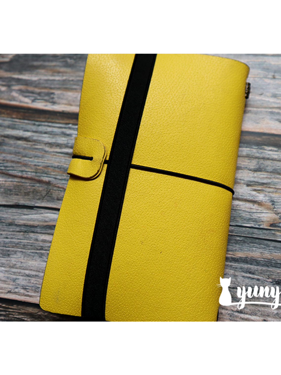 Estuche con elástico Individual - Café 6