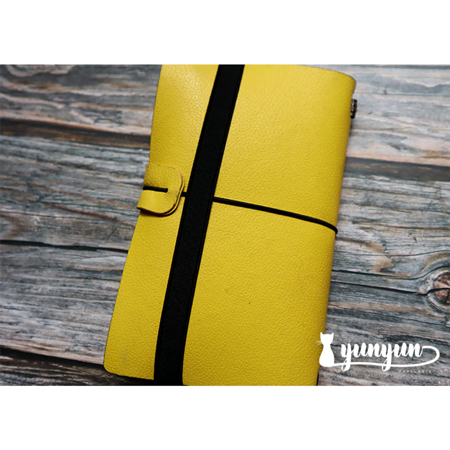 Estuche con elástico Individual - Café 6