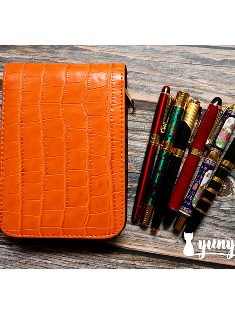 Estuche Plumas Fuentes XII - Naranja 1