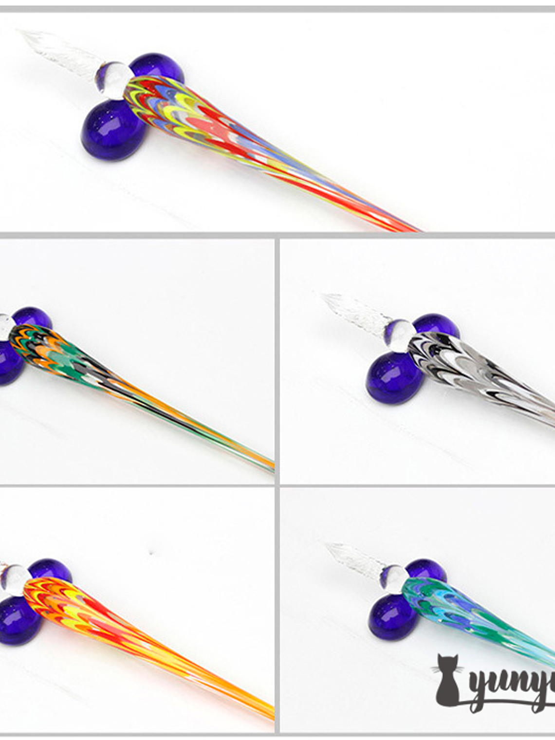 Plumas de Inmersión de vidrio #5 - 1 pza 2