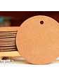 Etiquetas Kraft Circular - 100 pzas - Miniatura 1