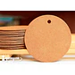 Etiquetas Kraft Circular - 100 pzas - Miniatura 1