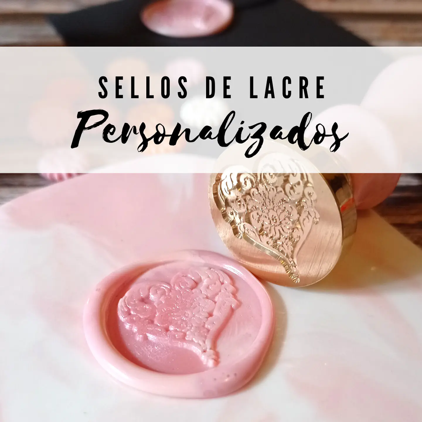 Pack Creativo - Sello Personalizado 3cm 1