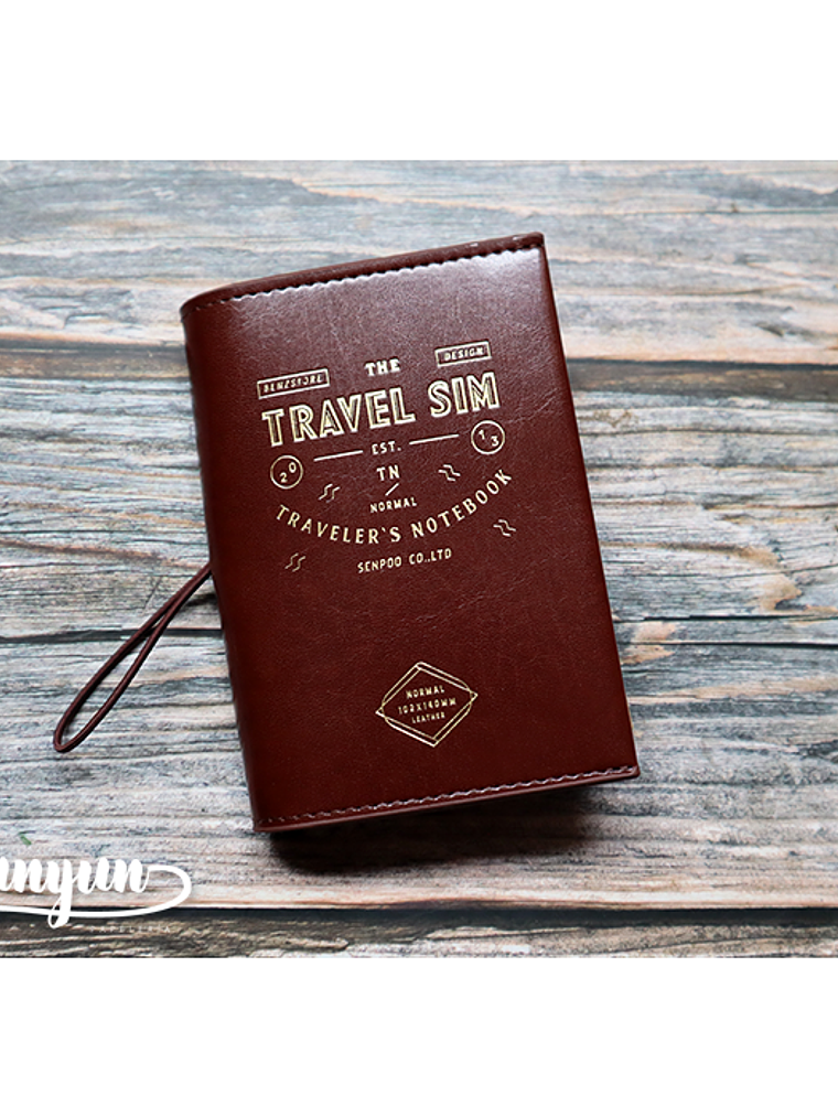 Libreta Travel Sim Café - 14x10,2cm 1