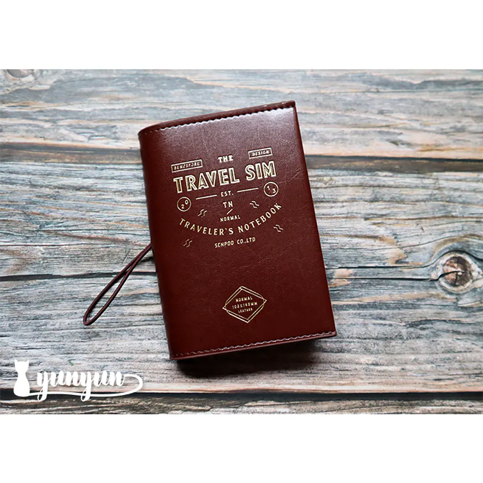 Libreta Travel Sim Café - 14x10,2cm 1