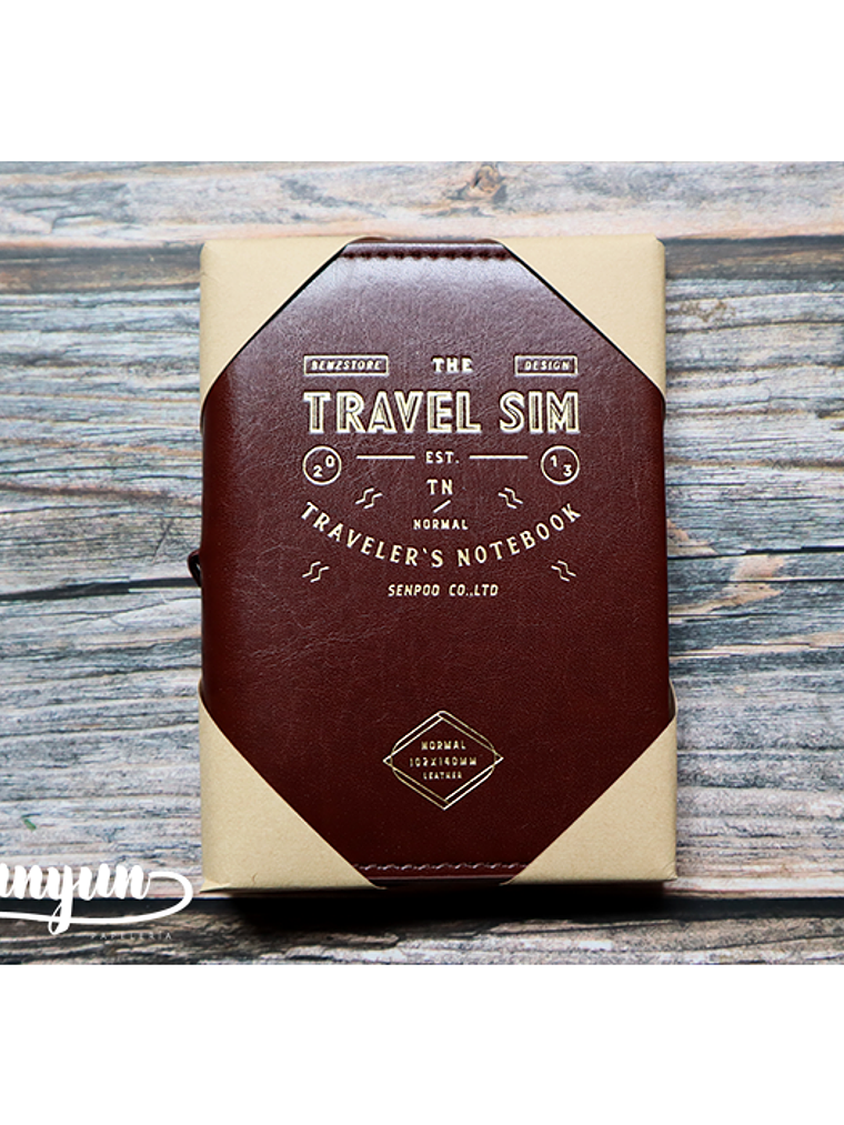 Libreta Travel Sim Café - 14x10,2cm 8