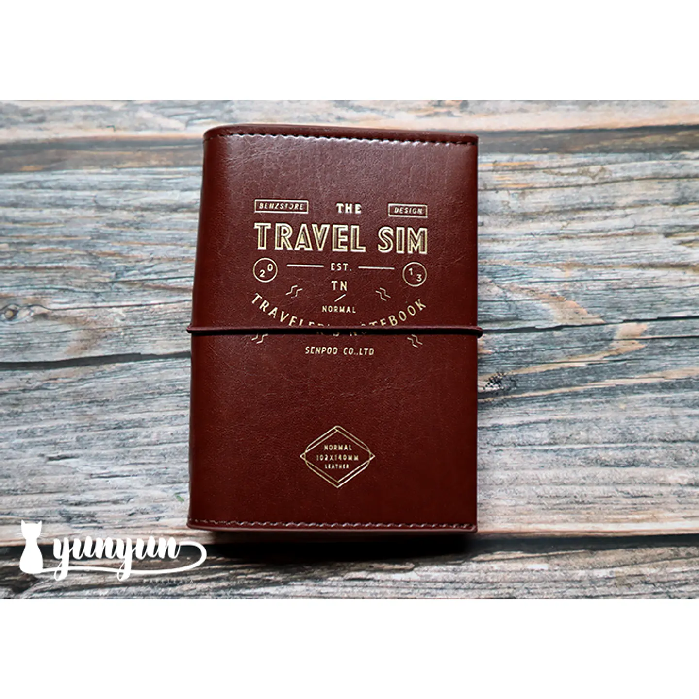 Libreta Travel Sim Café - 14x10,2cm 4