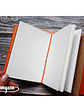 Libreta Travel Sim Naranja - 14x10,2cm - Miniatura 2