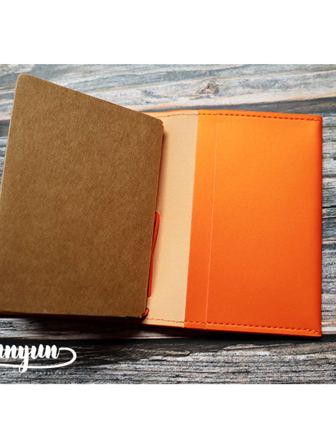 Libreta Travel Sim Naranja - 14x10,2cm 5
