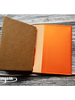 Libreta Travel Sim Naranja - 14x10,2cm - Miniatura 5