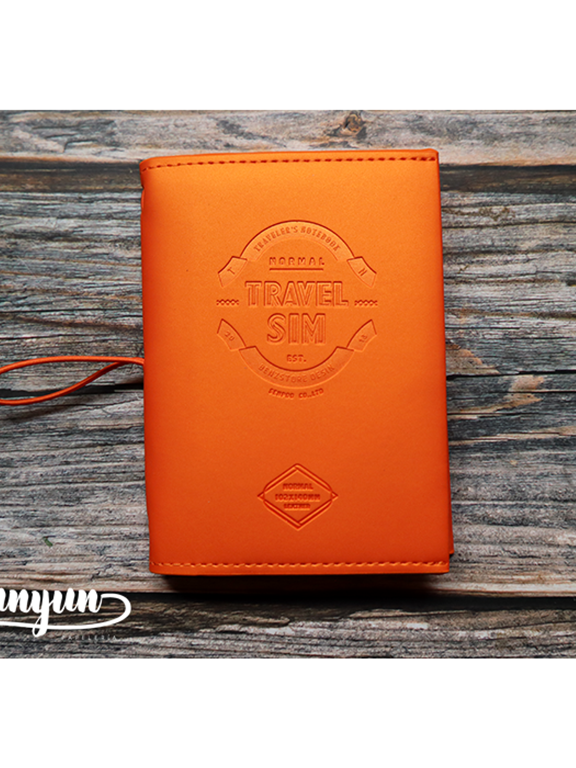 Libreta Travel Sim Naranja - 14x10,2cm 8