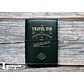 Libreta Travel Sim Verde Oscuro - 14x10,2cm - Miniatura 1