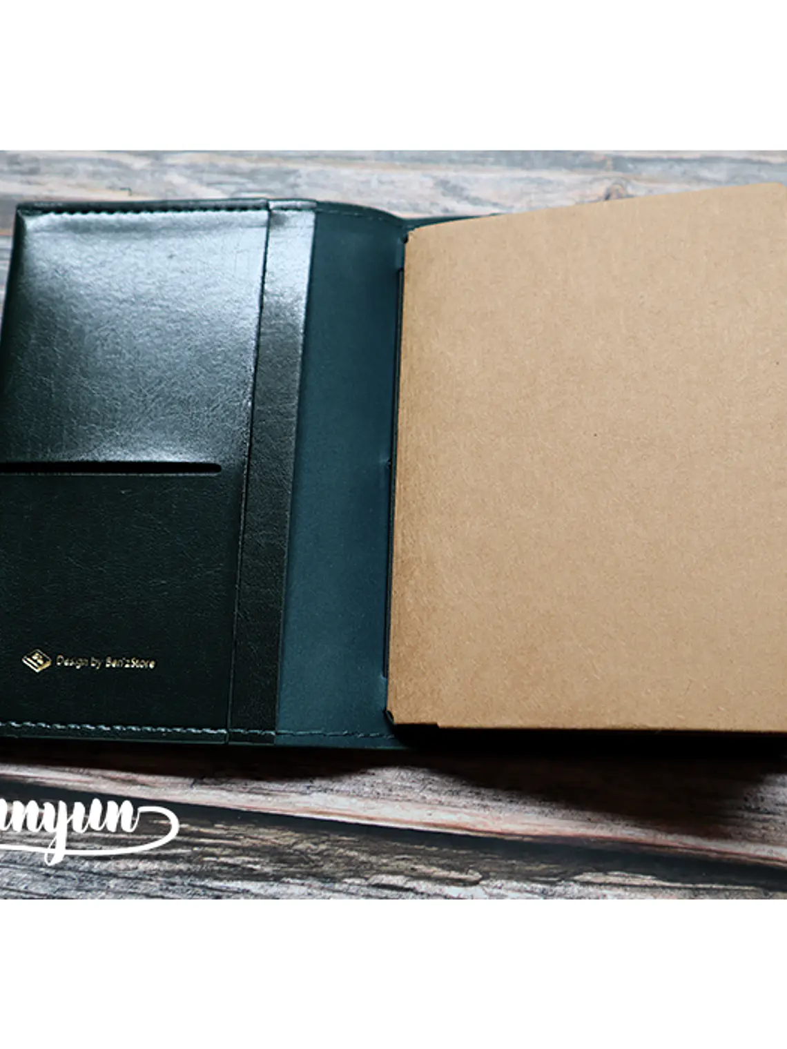 Libreta Travel Sim Verde Oscuro - 14x10,2cm 4