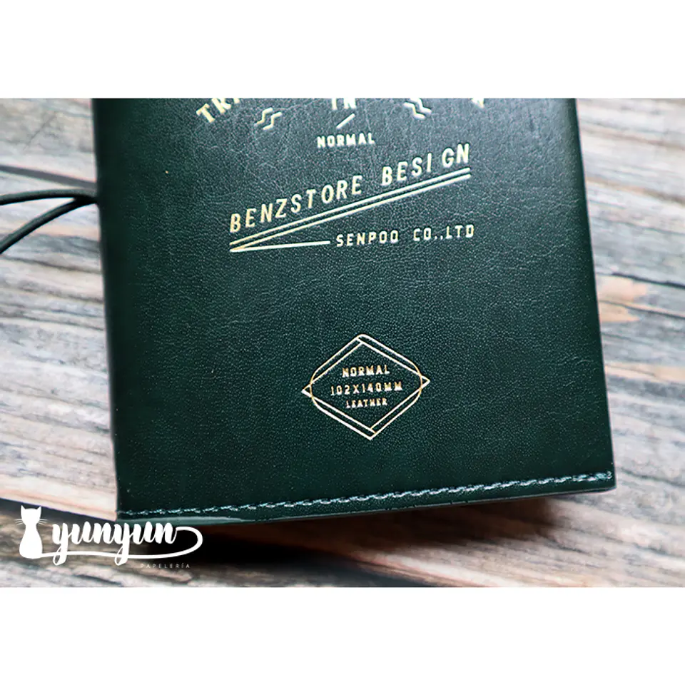 Libreta Travel Sim Verde Oscuro - 14x10,2cm 8
