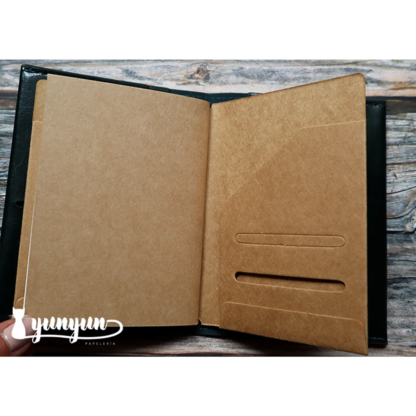Libreta Travel Sim Verde Oscuro - 14x10,2cm 5