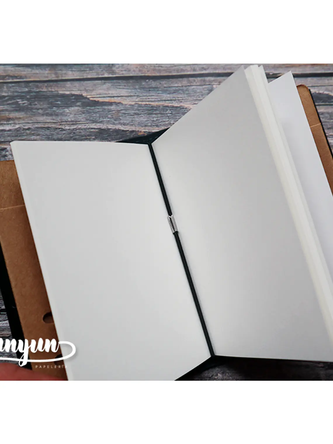 Libreta Travel Sim Verde Oscuro - 14x10,2cm 3