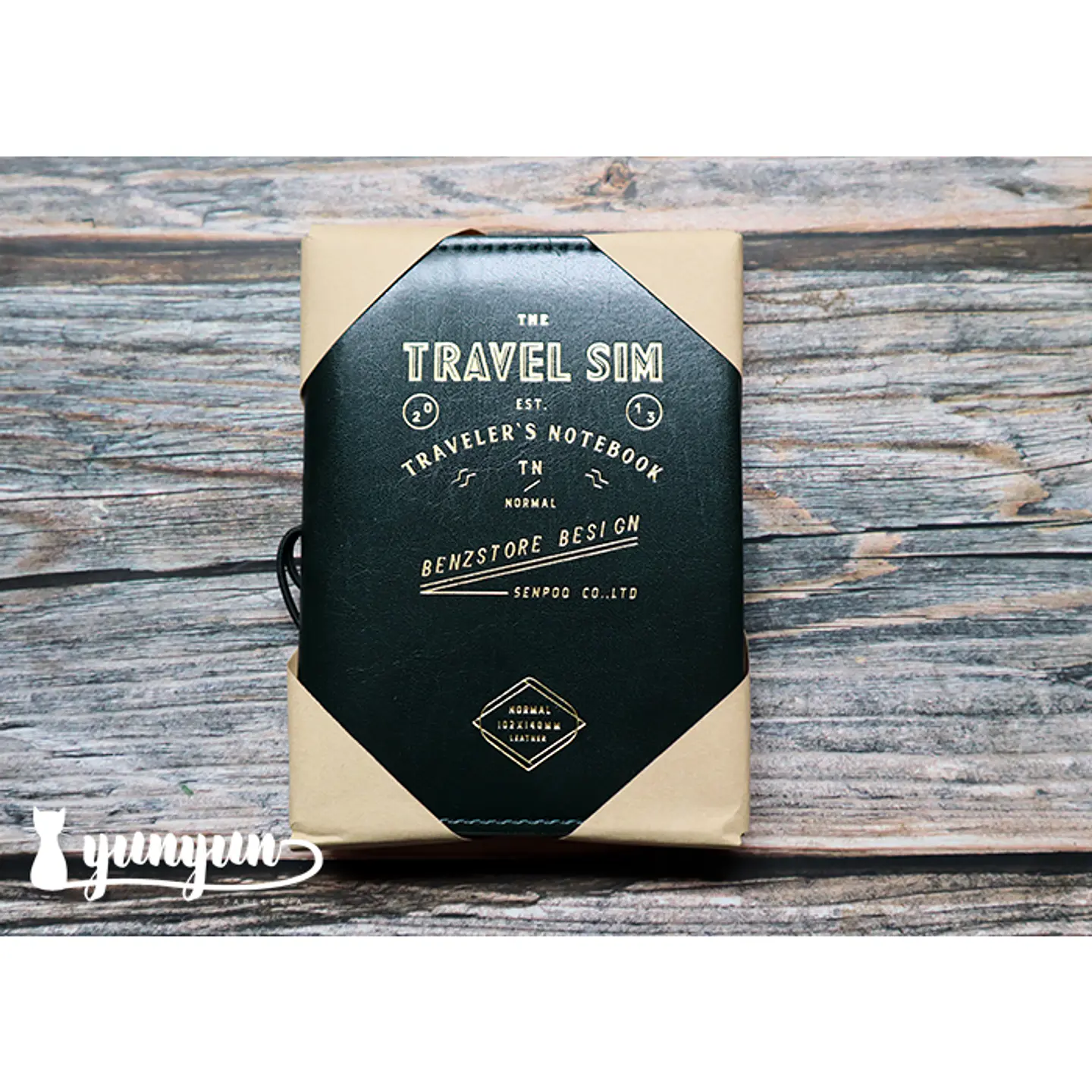 Libreta Travel Sim Verde Oscuro - 14x10,2cm 9