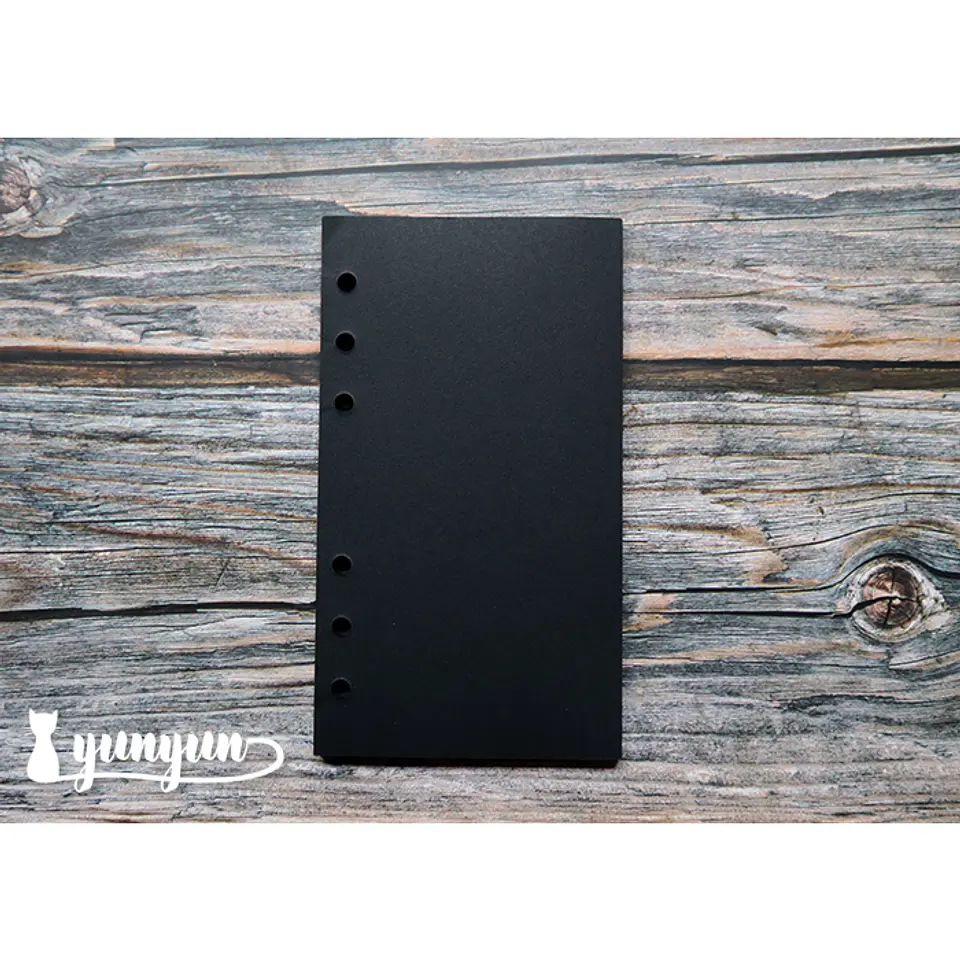 Respuesto Cuaderno Binder - Hojas Negras 3