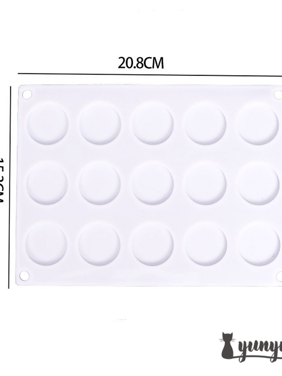 Molde Silicona 12 Sellos - 1 pzas 6