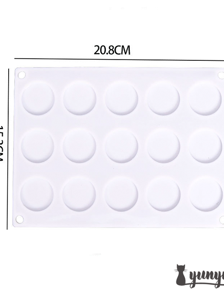 Molde Silicona 12 Sellos - 1 pzas 6