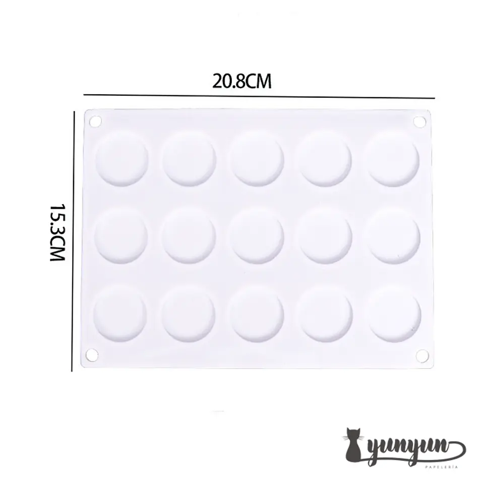 Molde Silicona 12 Sellos - 1 pzas 6