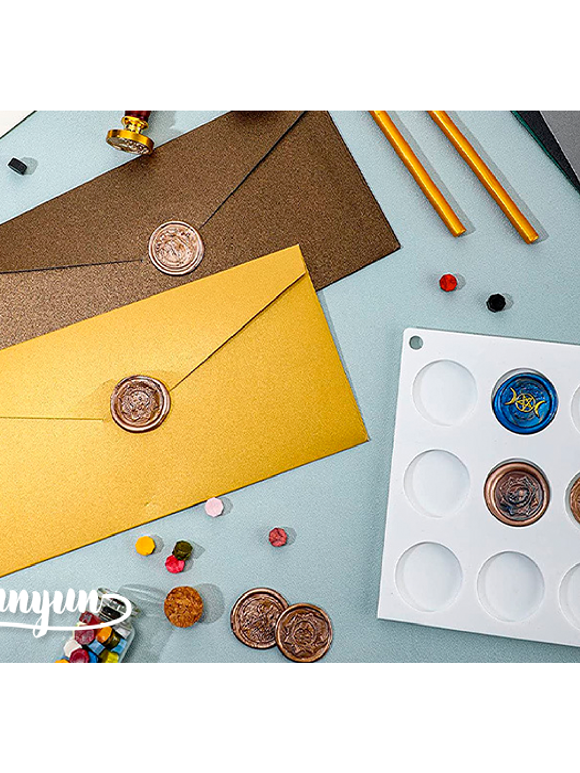 Molde Silicona 12 Sellos - 1 pzas 5