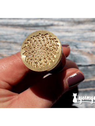 Sello de Lacre Flor - 2,5cm