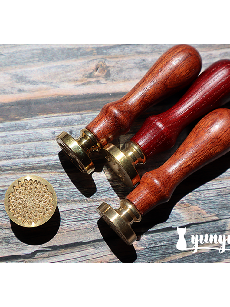 Sello de Lacre Flor - 2,5cm 2