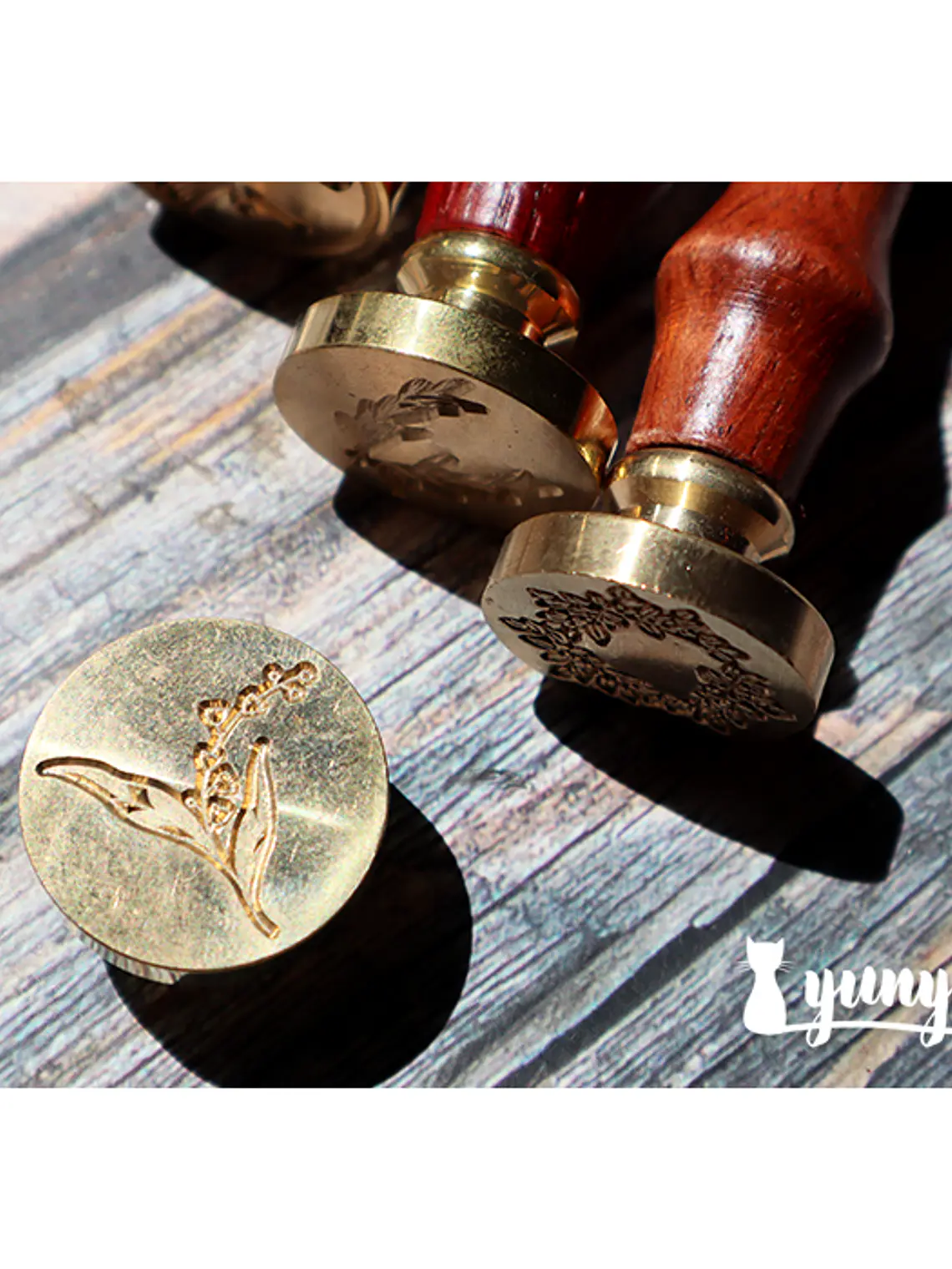 Sello de Lacre Lirio del Valle - 2,5cm 4