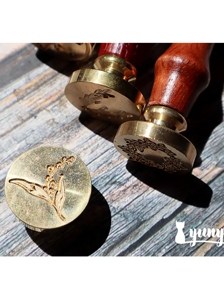 Sello de Lacre Lirio del Valle - 2,5cm 4