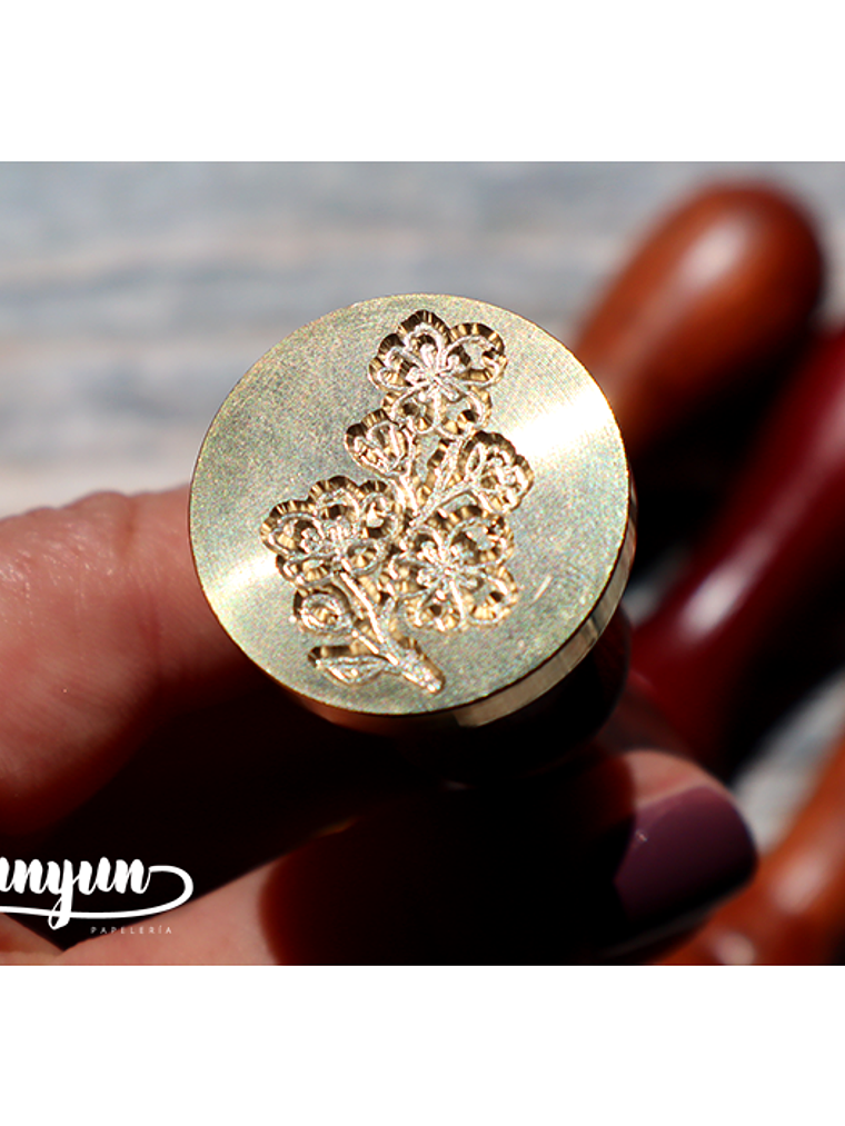 Sello de Lacre Flores III - 2,5cm 1
