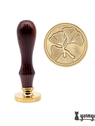 Sello de Lacre Ginkgo II - 2,5cm