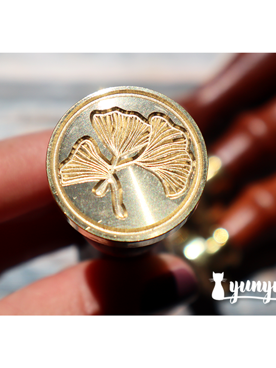 Sello de Lacre Ginkgo II - 2,5cm 2
