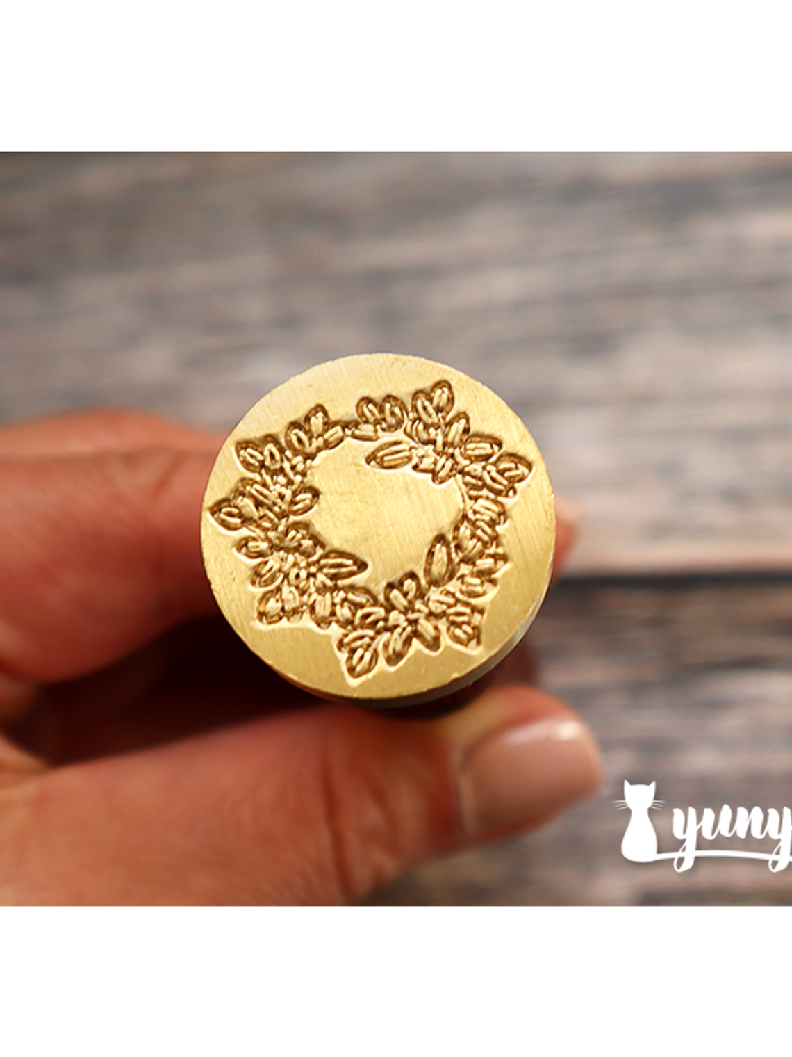 Sello de Lacre Corona Botánica I - 2,5cm 1