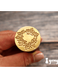 Sello de Lacre Corona Botánica I - 2,5cm - Miniatura 1