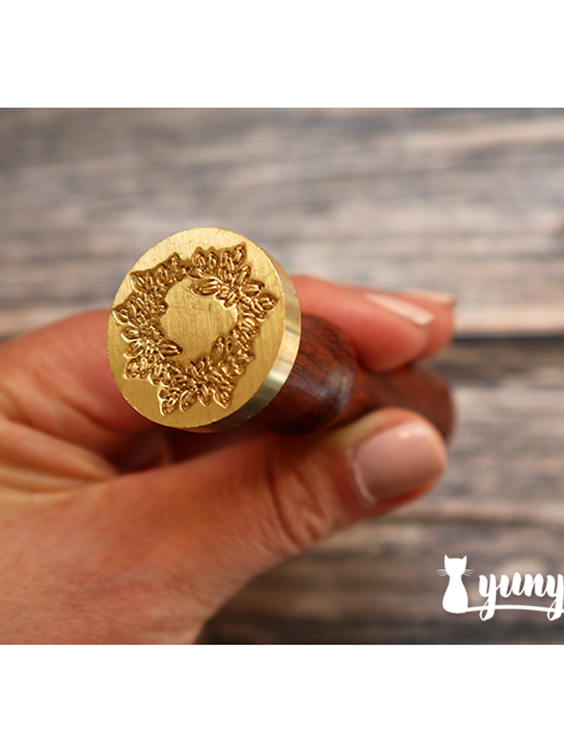 Sello de Lacre Corona Botánica I - 2,5cm 4