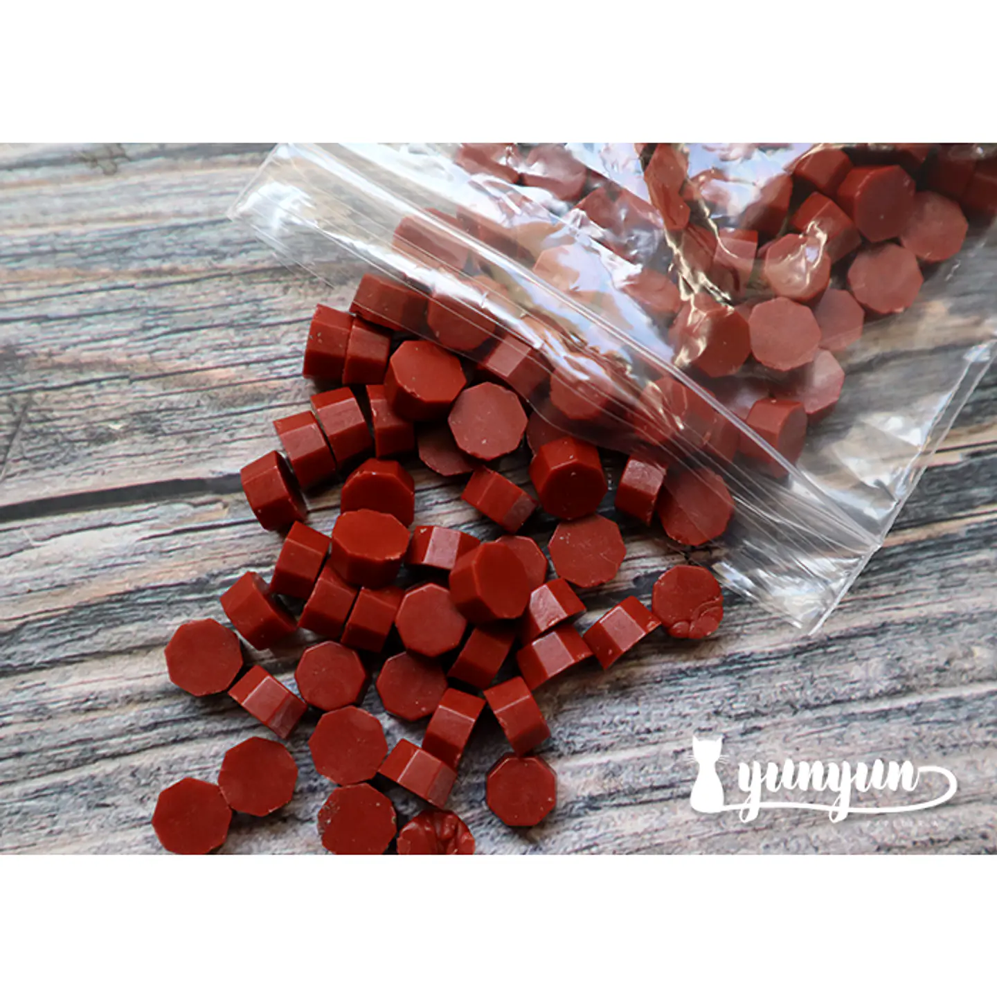 Lacre Rojo Oscuro - 200 pzas 3